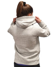 Cargar imagen en el visor de la galería, Sudadera con capucha I LOVE GYM mujer gris
