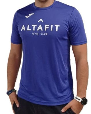 Camiseta hombre con mangas ALTAFIT Morado