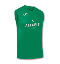 Cargar imagen en el visor de la galería, Camiseta Hombre sin mangas ALTAFIT Verde
